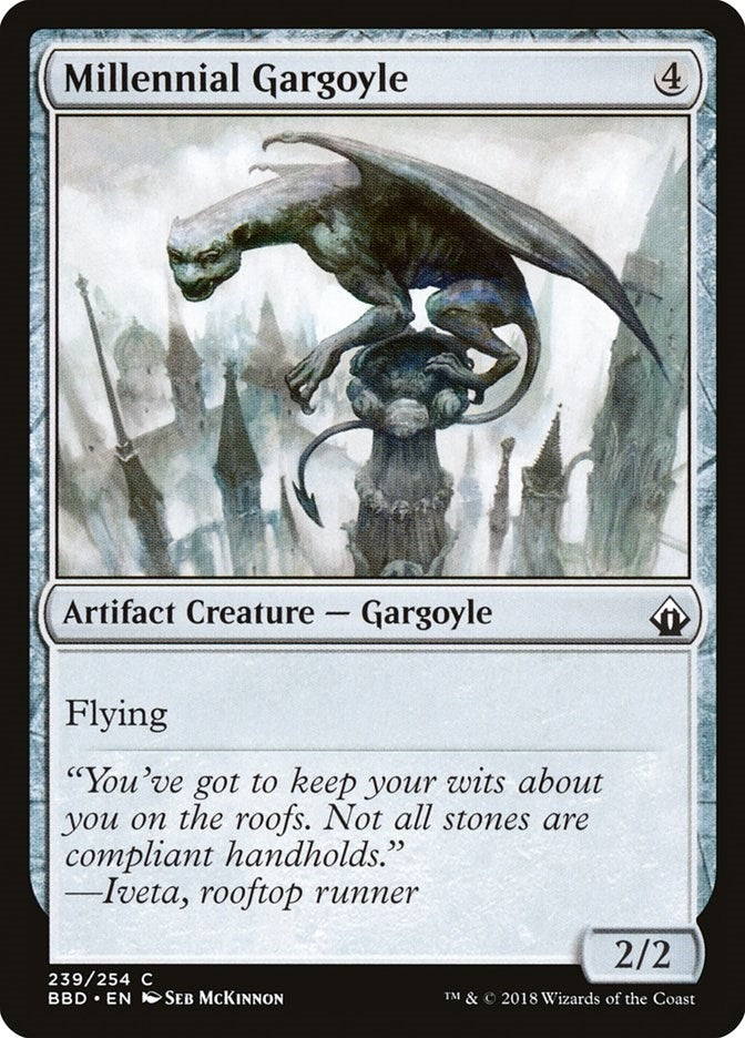 Millennial Gargoyle (239) (Battlebond)