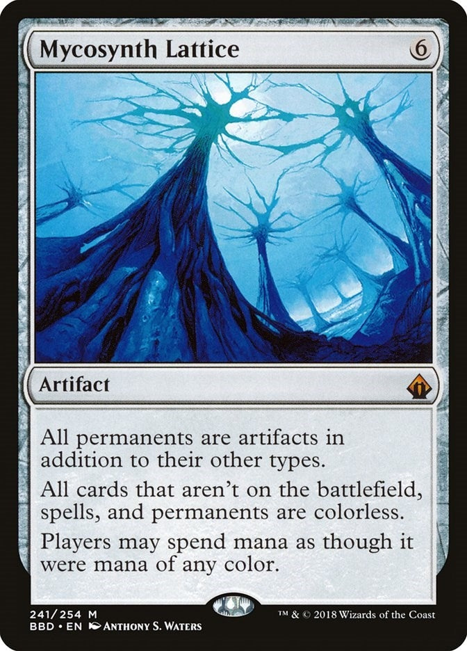 Image for Mycosynth Lattice (241) (Battlebond) - Magic: The Gathering