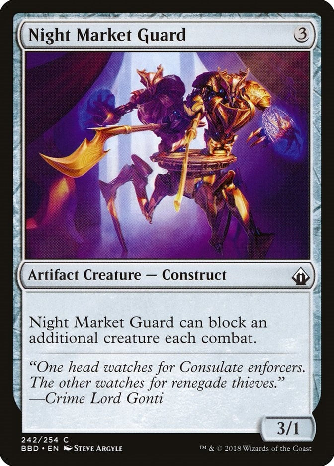 Image for Night Market Guard (242) (Battlebond) - Magic: The Gathering