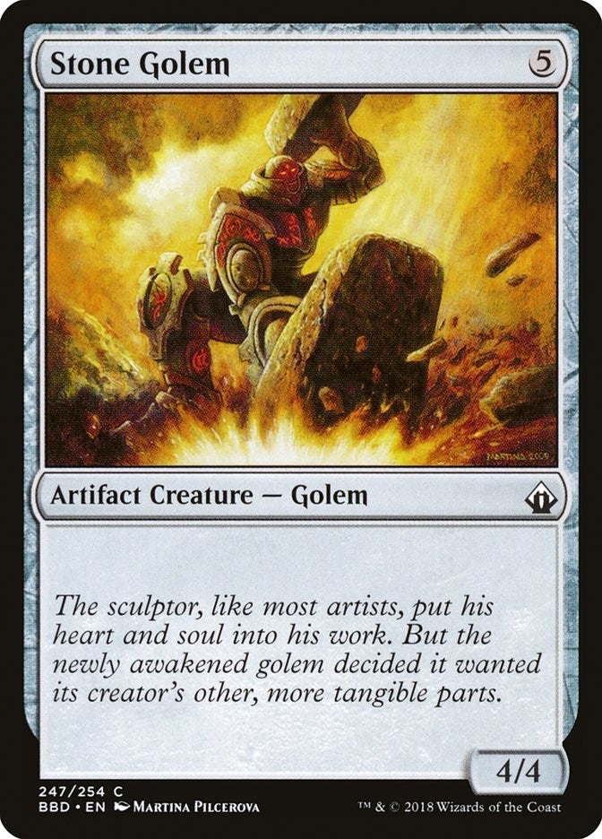 Stone Golem (247) (Battlebond)