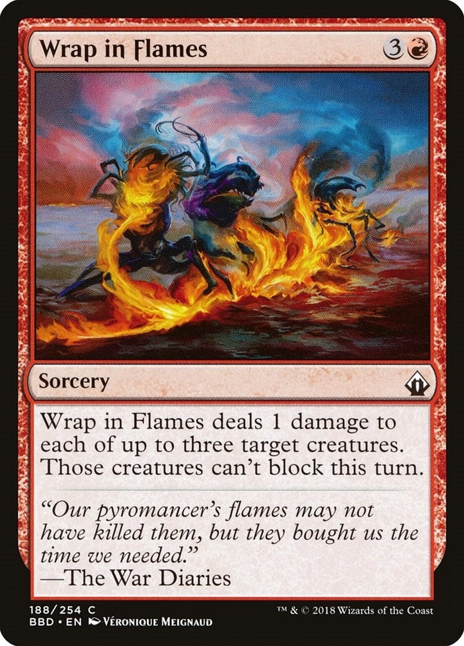 Image for Wrap in Flames (188) (Battlebond) - Magic: The Gathering