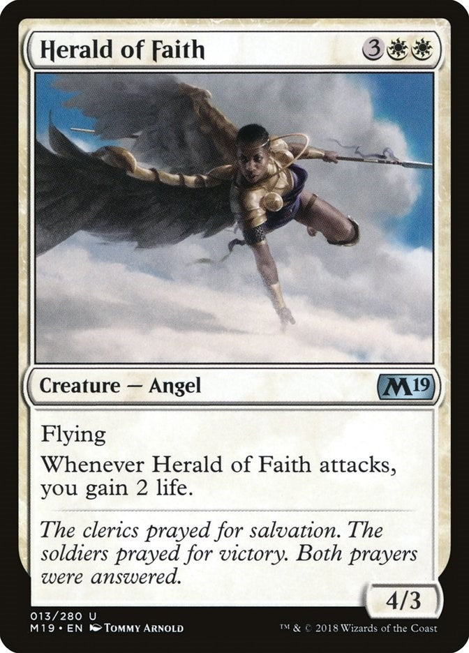 Herald of Faith (13) (Core Set 2019)