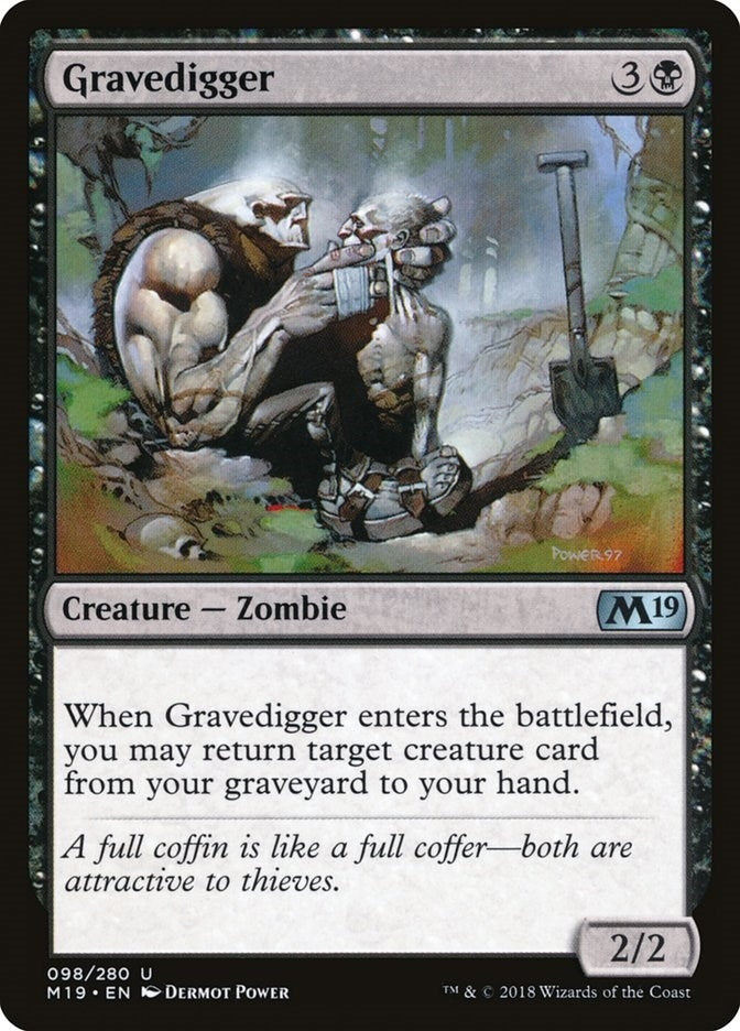 Gravedigger (98) (Core Set 2019)