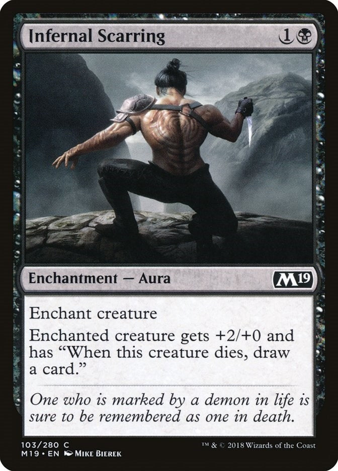 Infernal Scarring (103) (Core Set 2019)