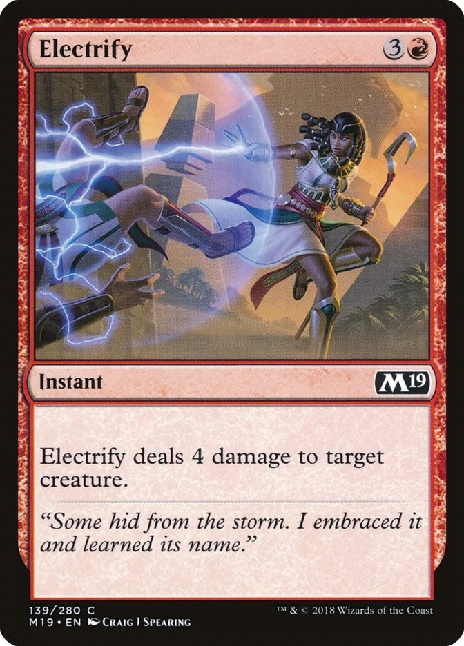 Electrify (139) (Core Set 2019)