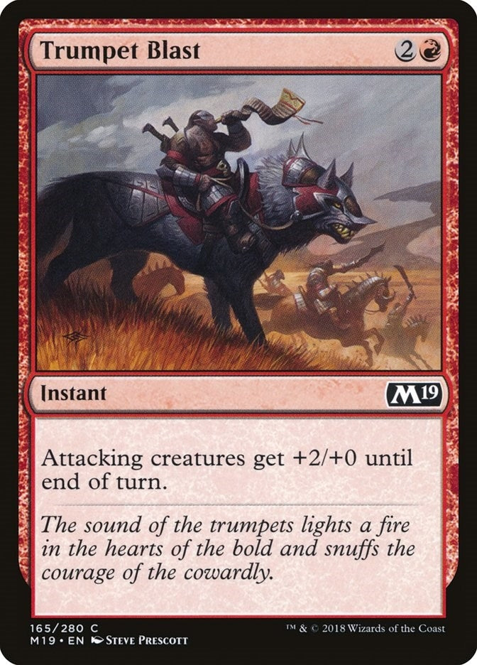 Trumpet Blast (165) (Core Set 2019)