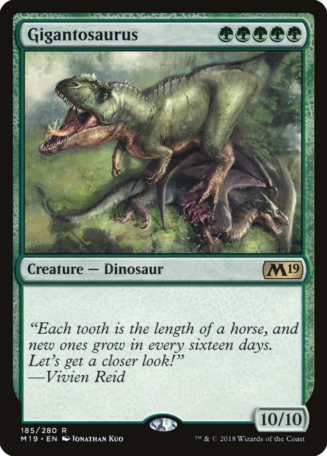 Gigantosaurus (185) (Core Set 2019)