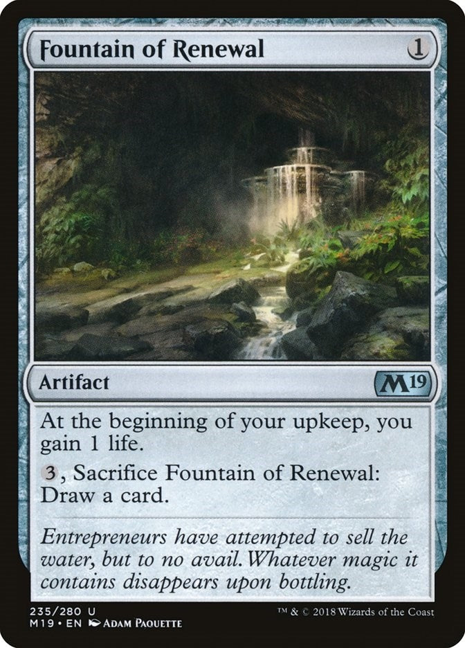 Fountain of Renewal (235) (Core Set 2019)