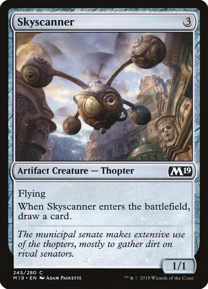 Image for Skyscanner (245) (Core Set 2019) - Magic: The Gathering