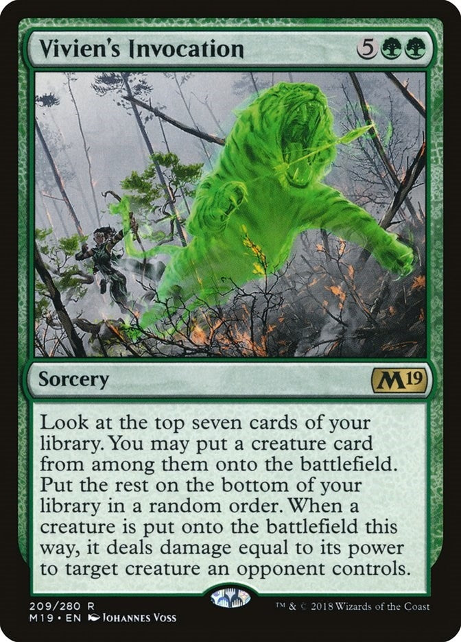Vivien's Invocation (209) (Core Set 2019)