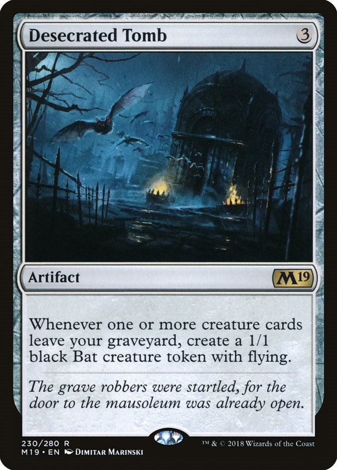 Desecrated Tomb (230) (Core Set 2019)