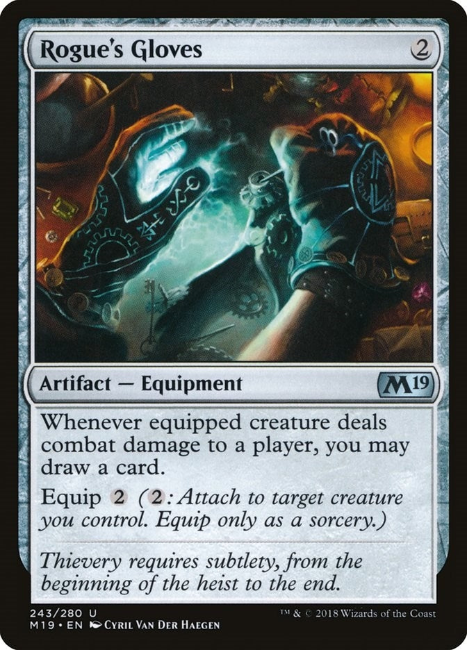 Rogue's Gloves (243) (Core Set 2019)