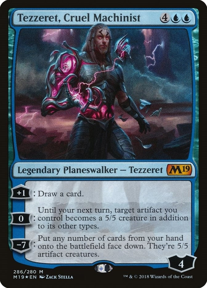 Tezzeret, Cruel Machinist (286) (Core Set 2019)