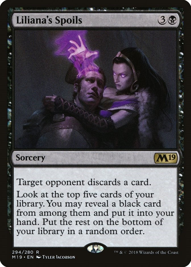 Image for Liliana's Spoils (294) (Core Set 2019) - Magic: The Gathering