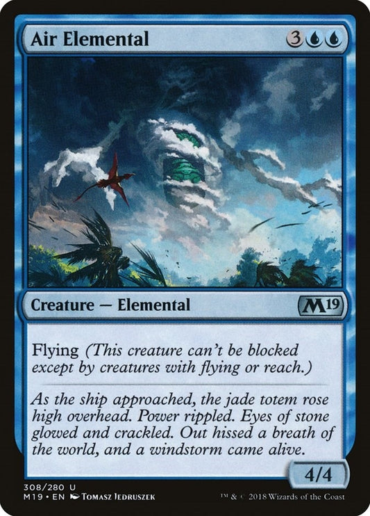Air Elemental (308) (Core Set 2019)