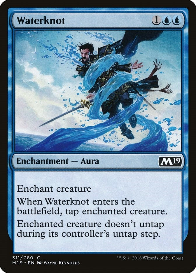 Image for Waterknot (311) (Core Set 2019) - Magic: The Gathering