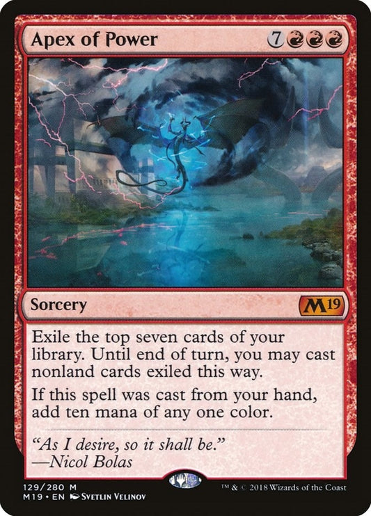 Apex of Power (129) (Core Set 2019)