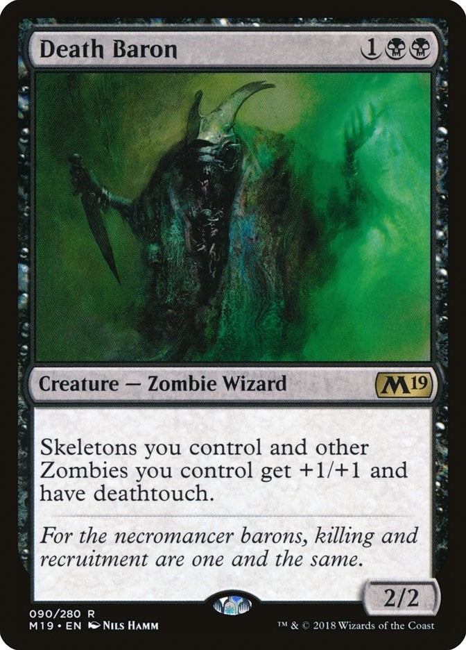 Death Baron (90) (Core Set 2019)