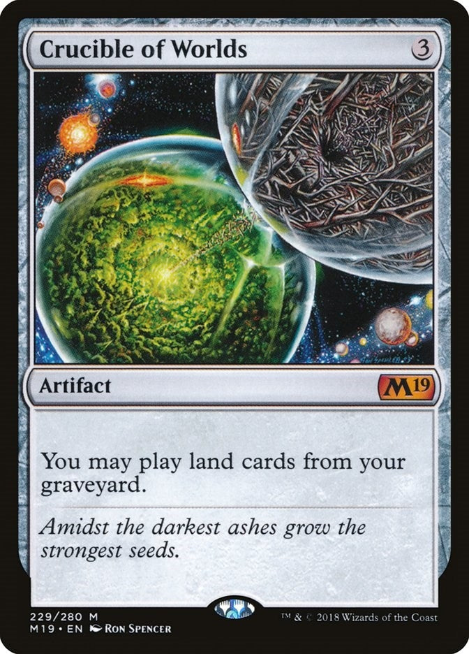 Crucible of Worlds (229) (Core Set 2019)
