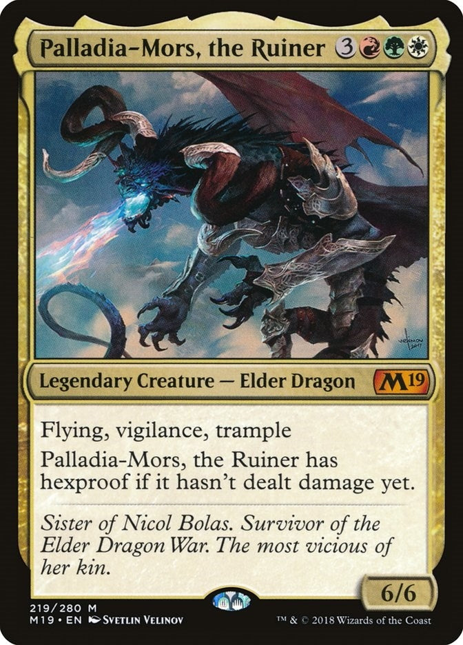 Image for Palladia-Mors, the Ruiner (219) (Core Set 2019) - Magic: The Gathering