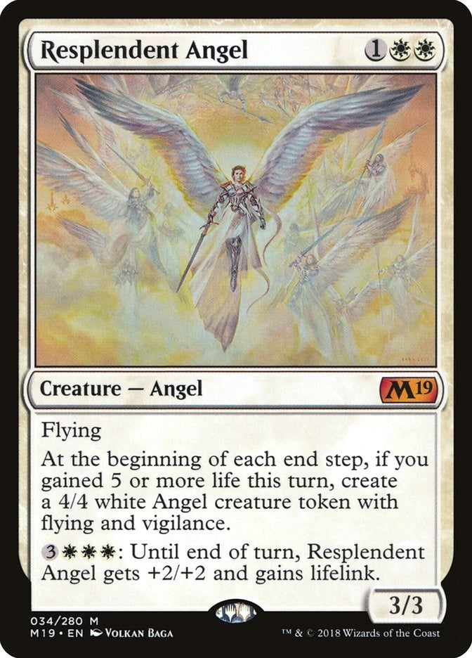 Resplendent Angel (34) (Core Set 2019)
