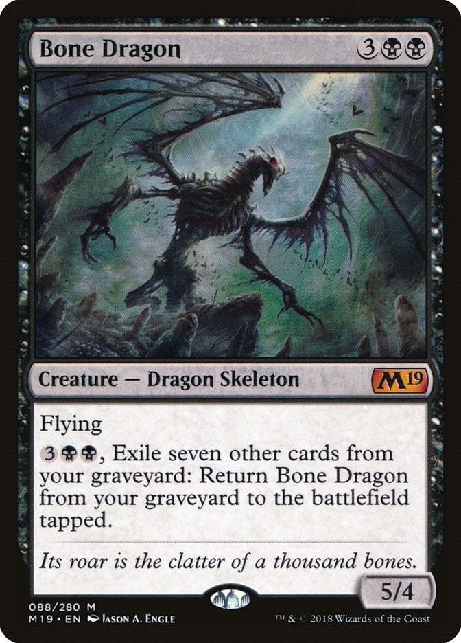 Bone Dragon (88) (Core Set 2019)