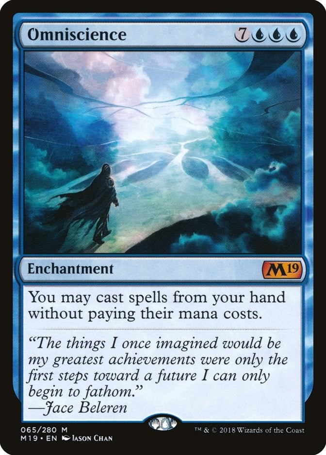 Omniscience (65) (Core Set 2019)