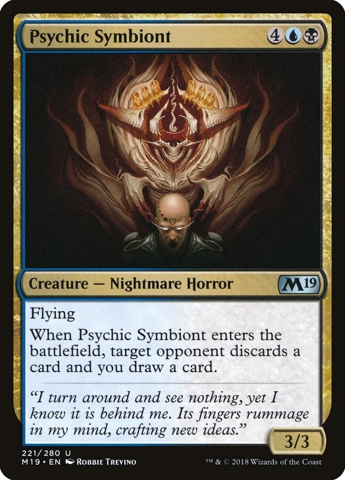 Image for Psychic Symbiont (221) (M19) - Magic: The Gathering