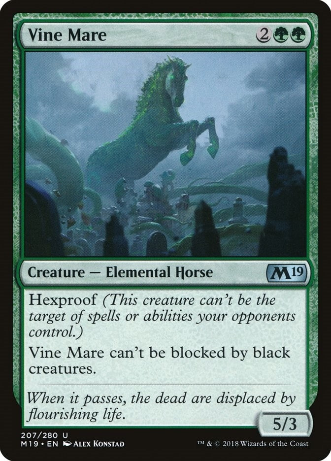 Image for Vine Mare (207) (Core Set 2019) - Magic: The Gathering