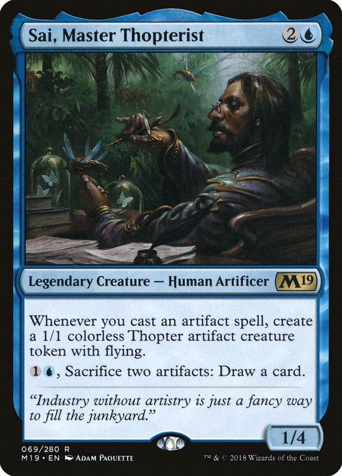 Sai, Master Thopterist (69) (Core Set 2019)