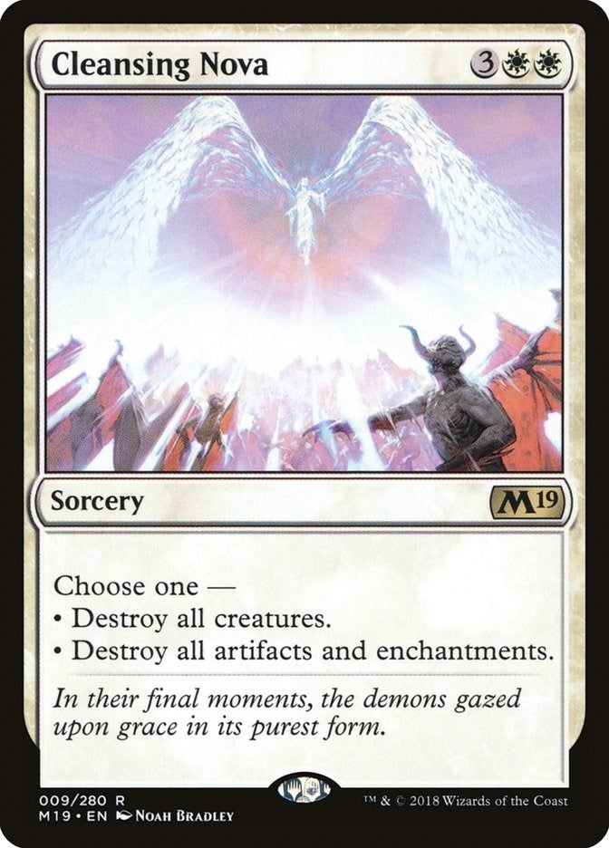 Image for Cleansing Nova (9) (Core Set 2019) - Magic: The Gathering