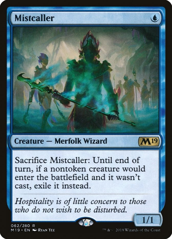 Mistcaller (62) (Core Set 2019)