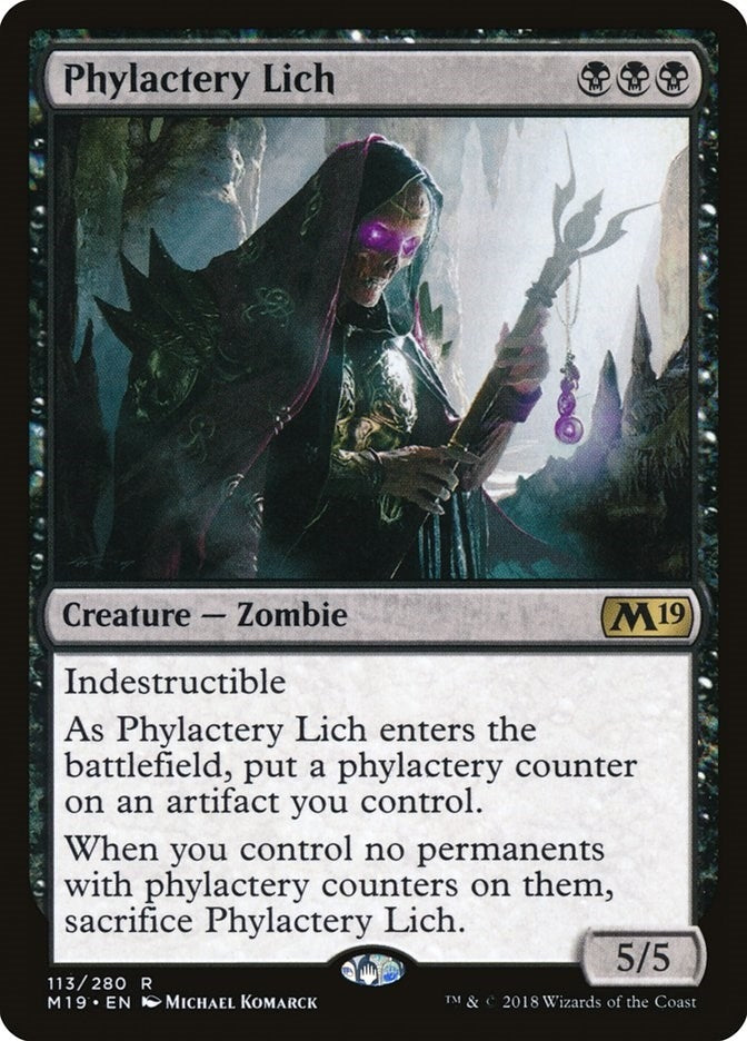 Phylactery Lich (113) (Core Set 2019)