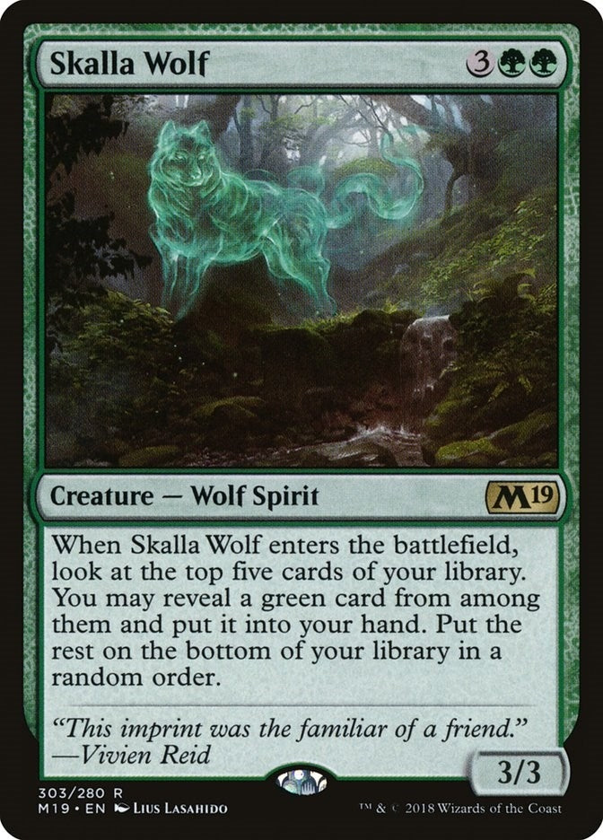 Skalla Wolf (303) (Core Set 2019)