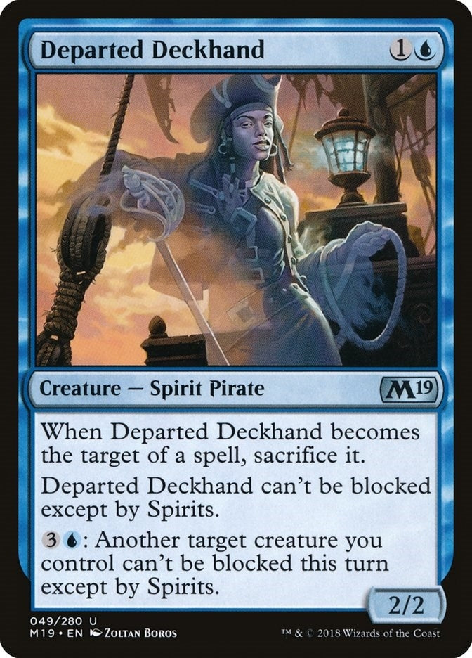 Departed Deckhand (49) (Core Set 2019)