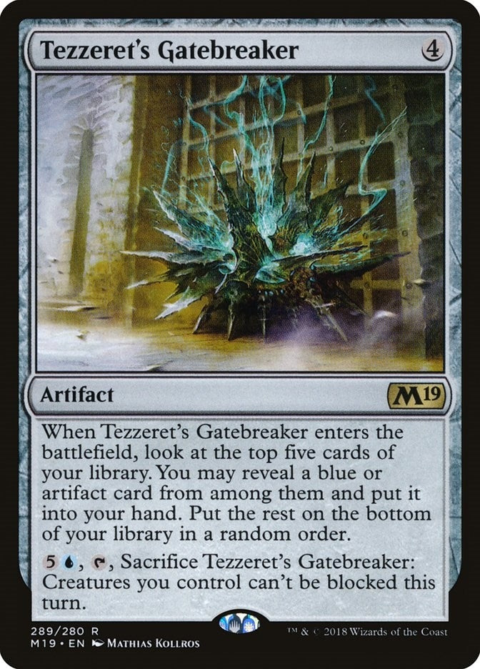 Image for Tezzeret's Gatebreaker (289) (Core Set 2019) - Magic: The Gathering