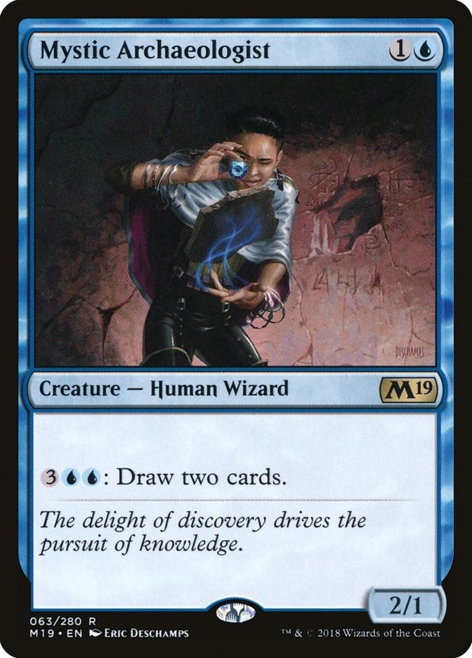 Image for Mystic Archaeologist (63) (Core Set 2019) - Magic: The Gathering