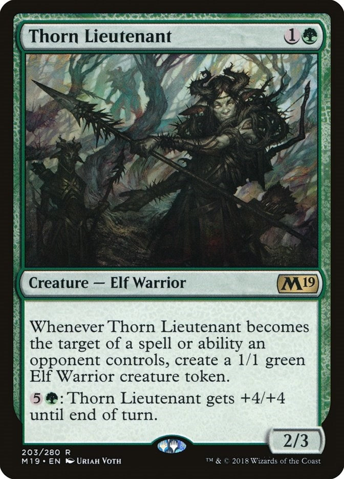 Thorn Lieutenant (203) (Core Set 2019)