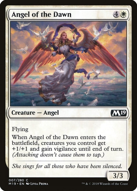 Angel of the Dawn (7) (Core Set 2019)
