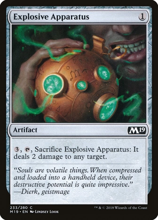 Explosive Apparatus (233) (Core Set 2019)