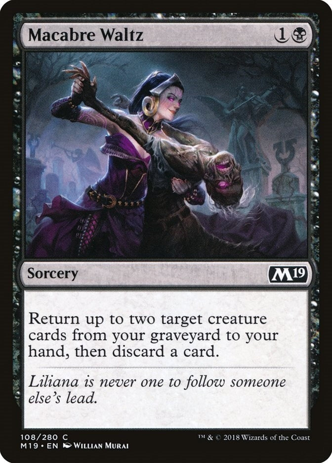 Macabre Waltz (108) (Core Set 2019)