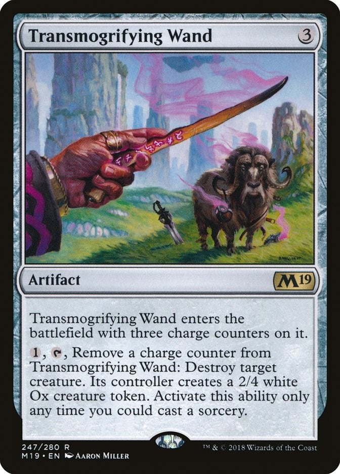 Transmogrifying Wand (247) (Core Set 2019)
