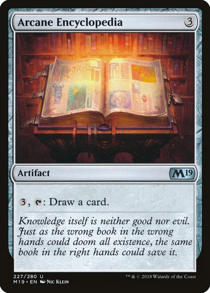 Image for Arcane Encyclopedia (227) (Core Set 2019) - Magic: The Gathering