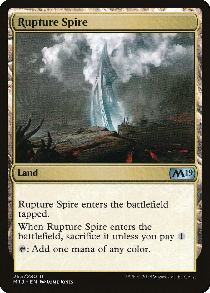 Rupture Spire (255) (Core Set 2019)