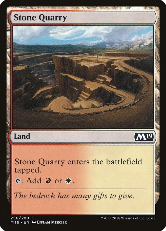 Stone Quarry (256) (Core Set 2019)