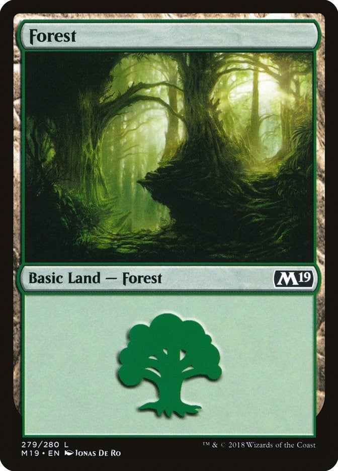 Forest (279) (279) (Core Set 2019)