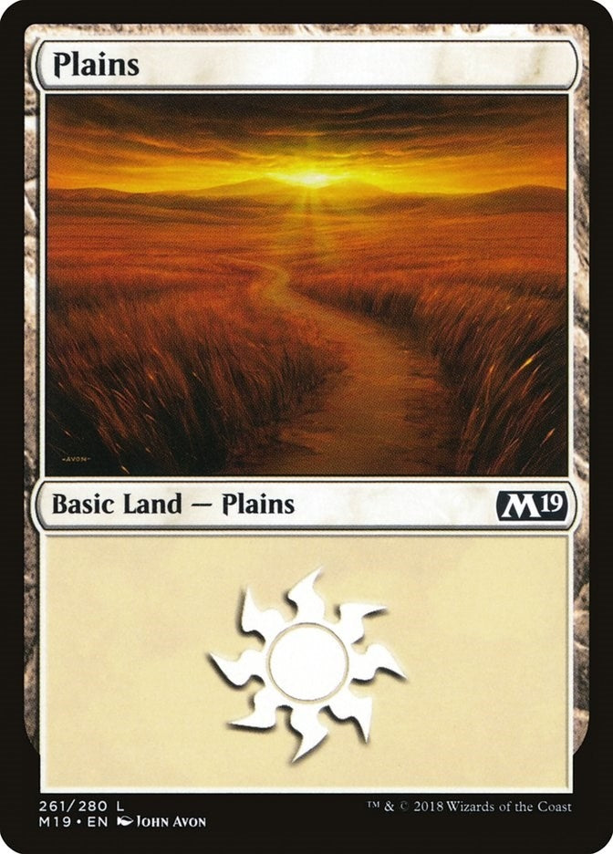 Plains (261) (261) (Core Set 2019)
