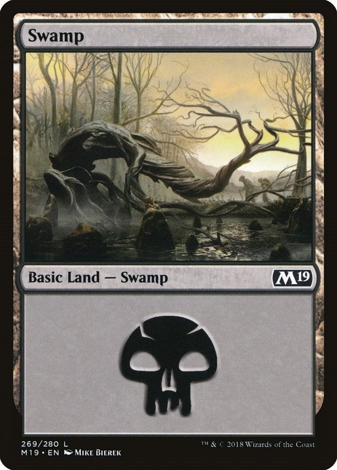 Swamp (269) (269) (Core Set 2019)