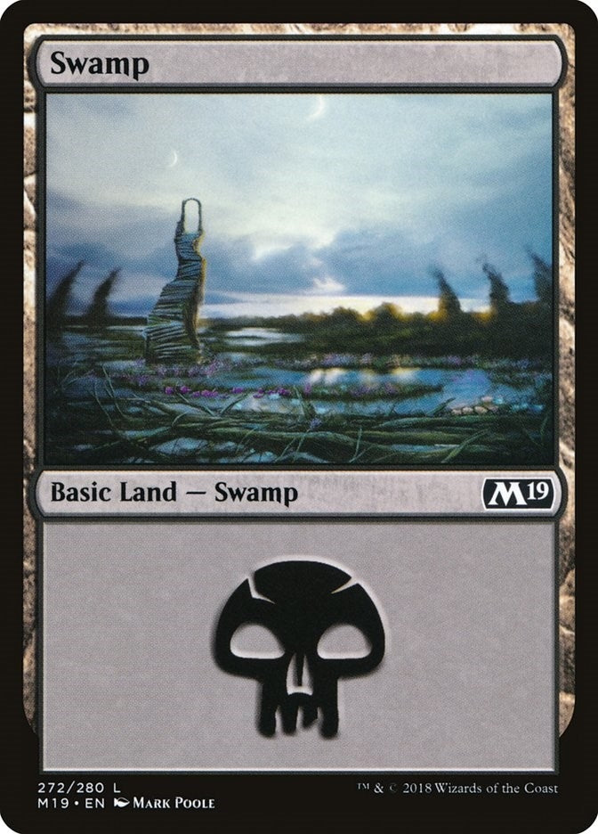 Swamp (272) (272) (Core Set 2019)