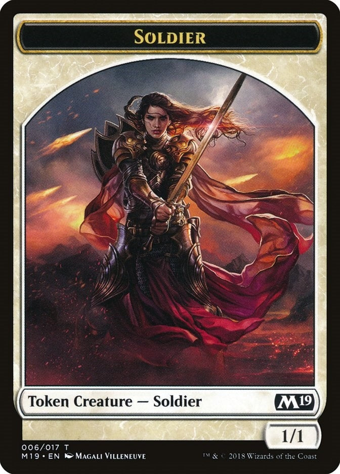 Soldier Token (6) (Core Set 2019)
